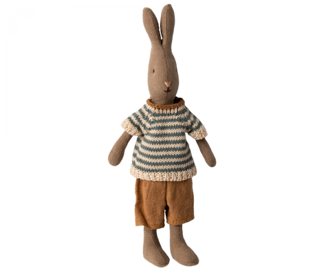 Rabbit Size 1, Brown - Shirt And Shorts