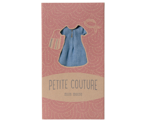 Denim Dress and Bag, Mum Mouse