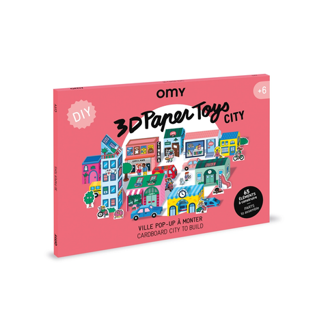 3D Paper toys - City
