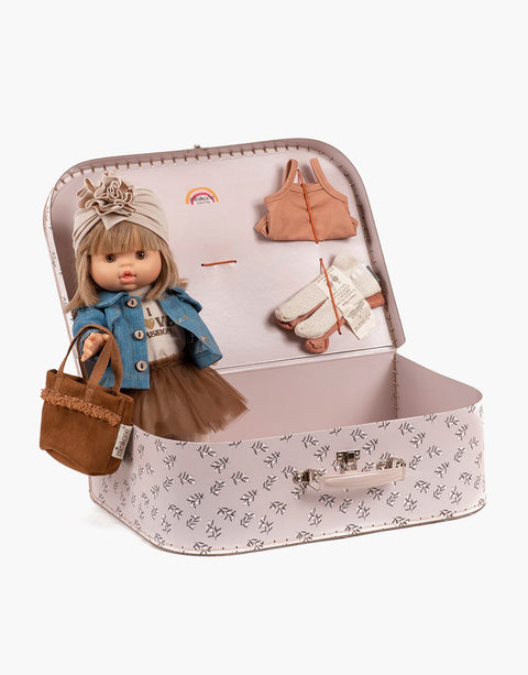 Petite valise Bébé rose en kit