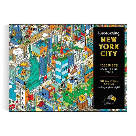 Uncovering New York City - 1000 Piece Puzzle