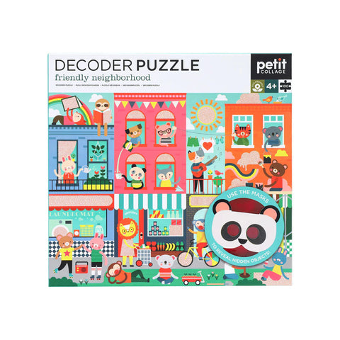 Decoder Puzzle 100pc Friendly Neighborhood
