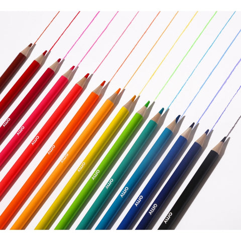 16 Neon Metallic Pop Pencils