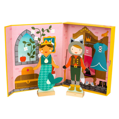 fairy tale friends magnetic dress up Amazon.com: Hapinest Magnetic Dress-Up Dolls for Girls Pretend Play Set, A Fairytale Fantasy Dress Up Toy and Game for Ages 4, 5, 6, and 7 Years Old : Toys & Games