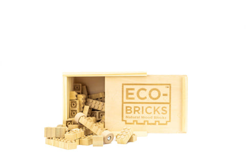 Eco-bricks- 45 Piece Bamboo