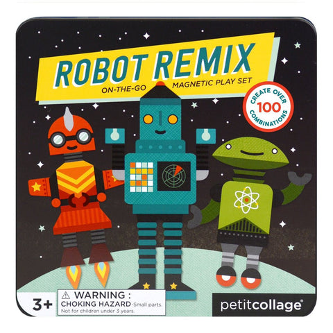 On-The-Go Magnetic Play Set Robot Remix