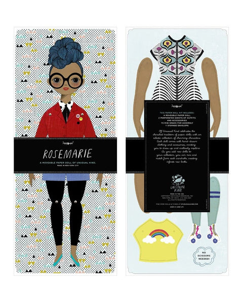 Mailable Paper Doll Kit Rosemarie