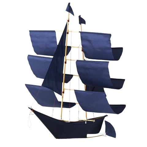 Sailing Ship Kite - Indigo