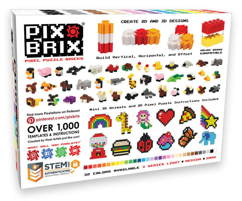 Pix Brix 6000 pc - Medium Palette