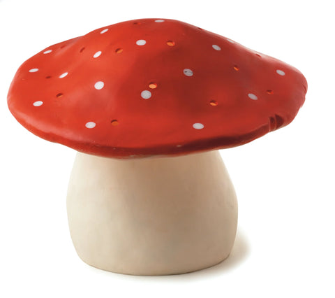 Mushroom  Lamp Red - Medium