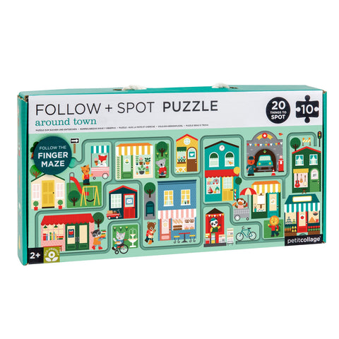 Follow + Spot Puzzle Around Town