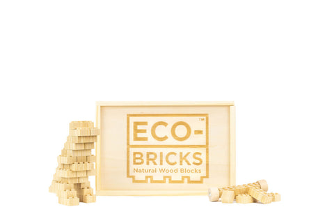 Eco-bricks- 145 Piece Bamboo