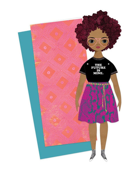 Mailable Paper Doll Card Willow