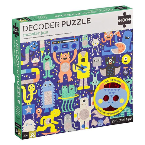 Decoder Puzzle 100pc Monster Jam