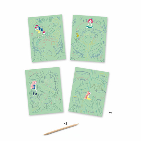 Scratch Cards Fantasy Garden