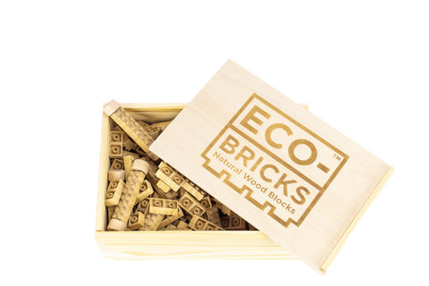 Eco-bricks- 145 Piece Bamboo