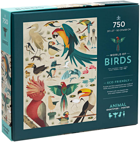 World of Birds - 750-piece Puzzle