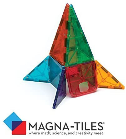 Magna-Tiles® Clear Colors 48pc DX
