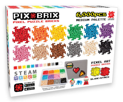 Pix Brix 6000 pc - Medium Palette