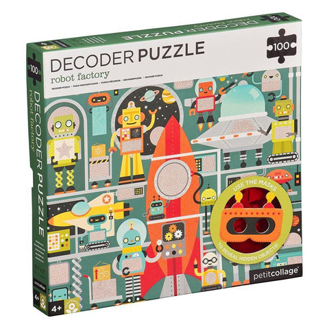 Decoder Puzzle 100pc Robot Factory