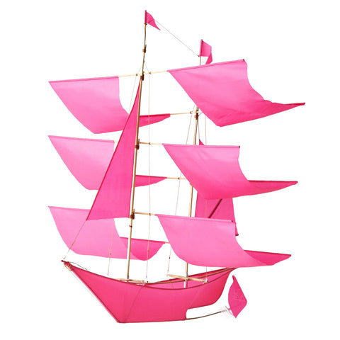 Sailing Ship Kite - Pink