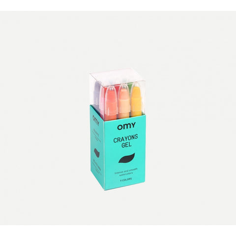 9 Gel Crayons