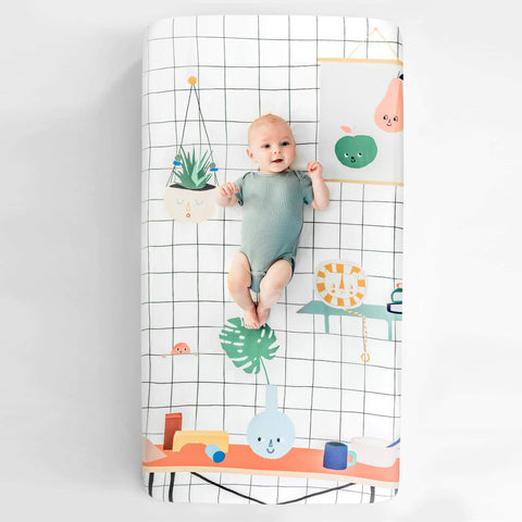 Standard Size Crib Sheet Baby's Room