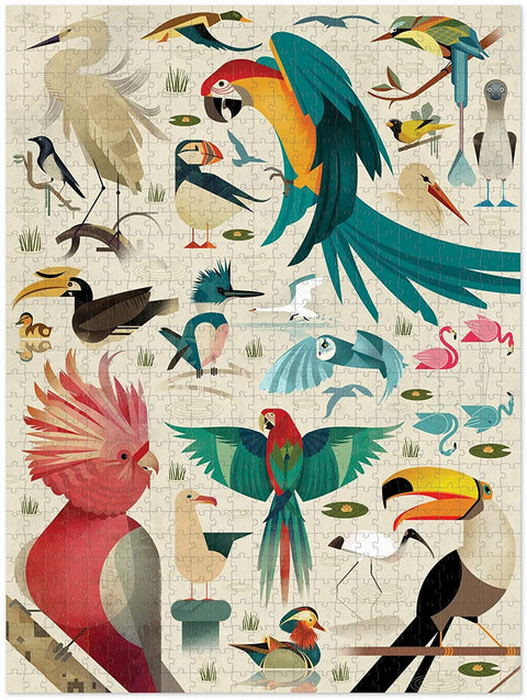 World of Birds - 750-piece Puzzle