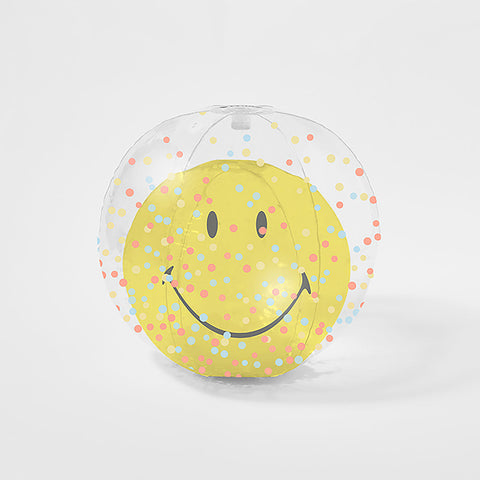 3D Inflatable Beach Ball Smiley