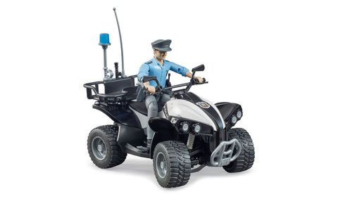 Police Quad With Policeman & Accessories