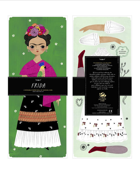 Mailable Paper Doll Kit Frida