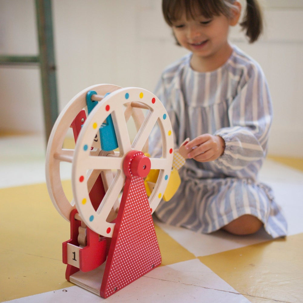 Wooden ferris best sale wheel toy