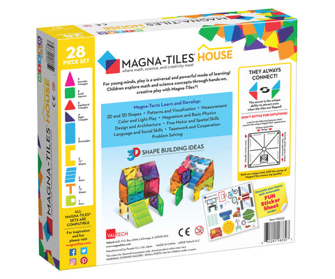 Magna-Tiles® House 28pcs