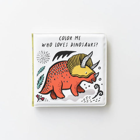 Who Loves Dinosaurs? Bath Book