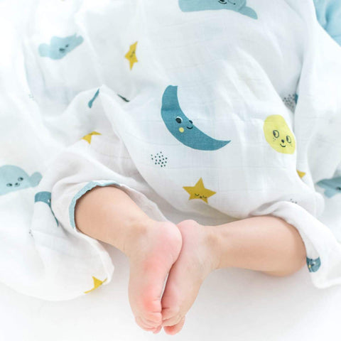 Bamboo Swaddle Moon and Stars