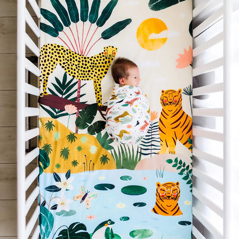 Bamboo Swaddle In The Jungle