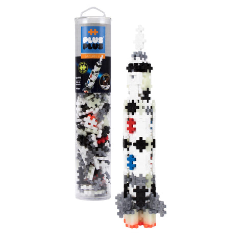Puzzle Blocks Tube - 240 pc Saturn V Rocket