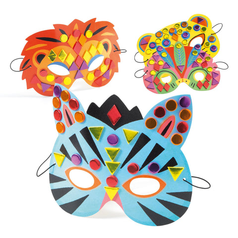 DIY Jungle Animal Masks