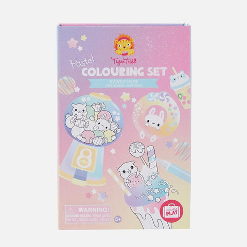 Coloring Set Kawaii Cafe