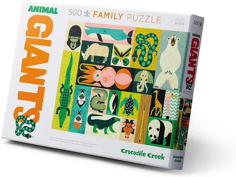 Family Puzzle 500-pc Giants Animal