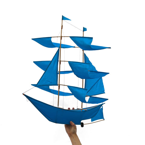 Sailing Ship Kite - Azure