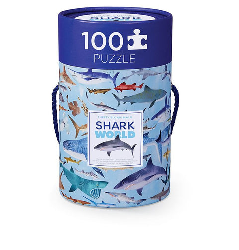 100-pc Puzzle 36-Sharks