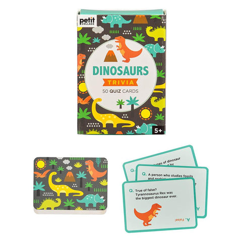 Trivia Cards Dinosaurs
