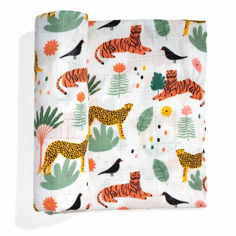 Bamboo Swaddle In The Jungle