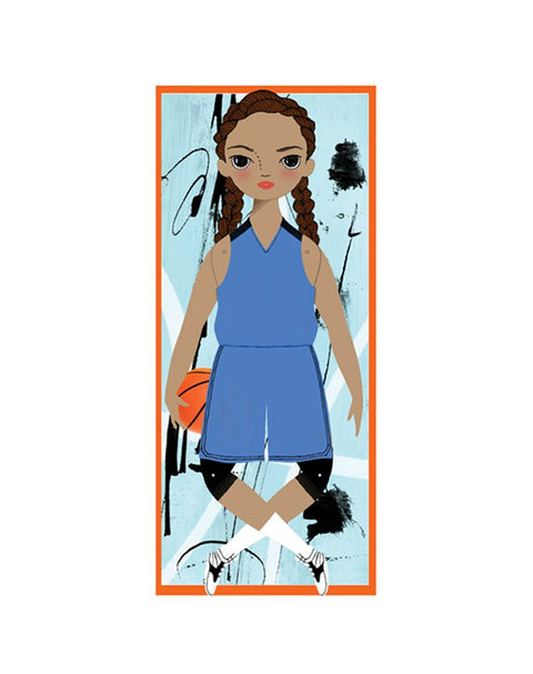 Mailable Paper Doll Card Brooklyn