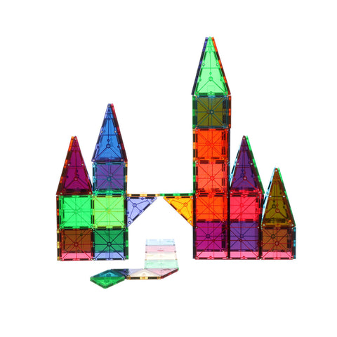 Magna-Tiles® Clear Colors 100pcs